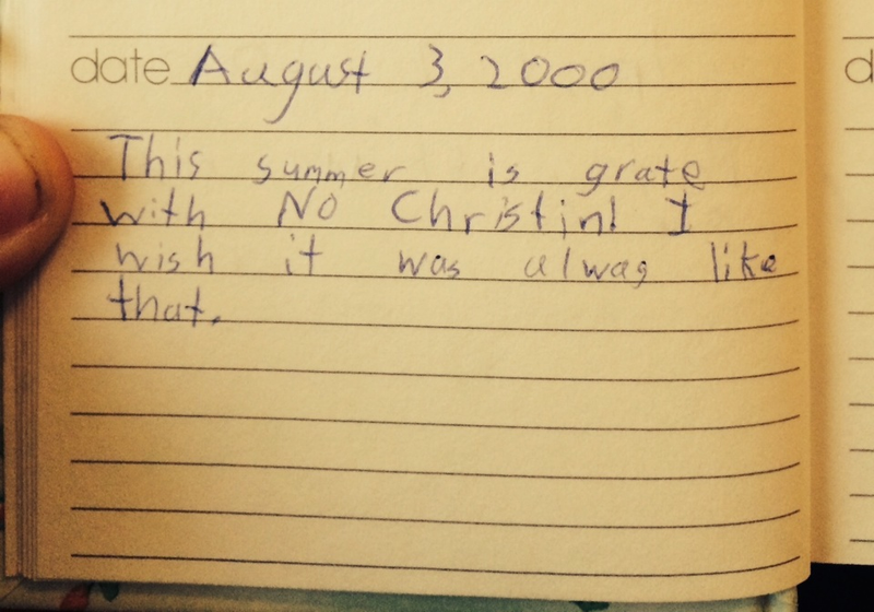 Illustration for article titled ​Found my journal dating back to kindergarten